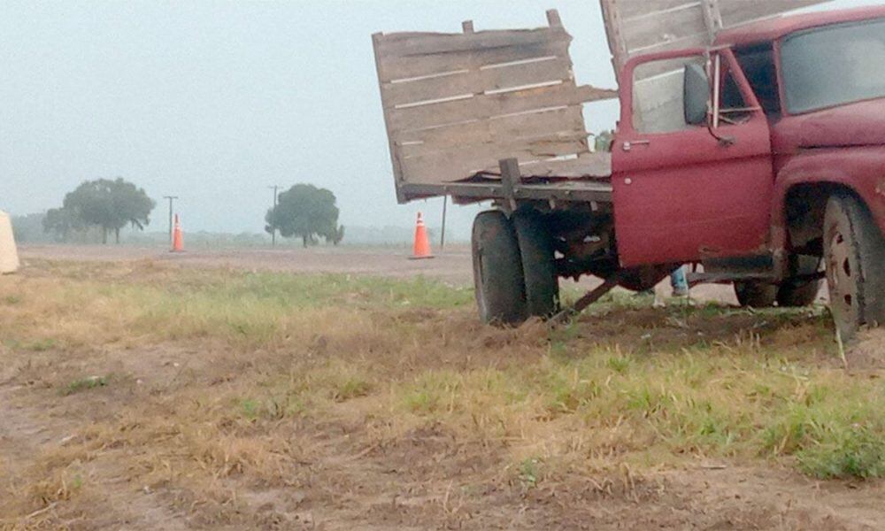 Roldán indicó que tenía una luz de la parte trasera izquierda y que también funcionaban las dos luces delanteras. Gentileza: Radio 3 Cadena Patagonia.