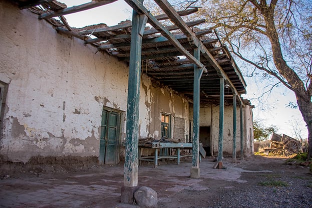 Ruinas de Batan de Tejeda, ruinas sanmartinianas.