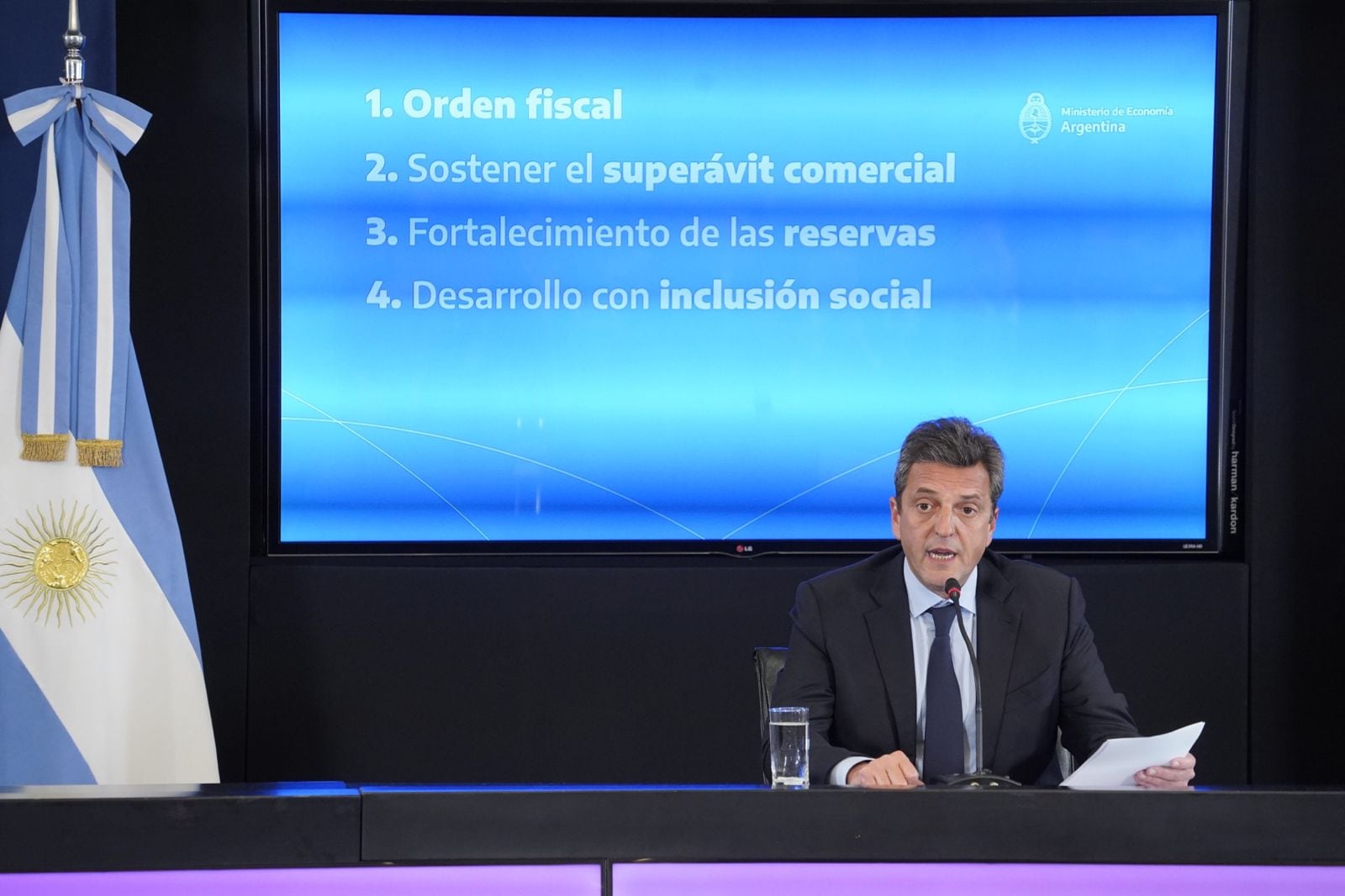 Sergio Massa, es el nuevo Ministro de Economía de Argentina.