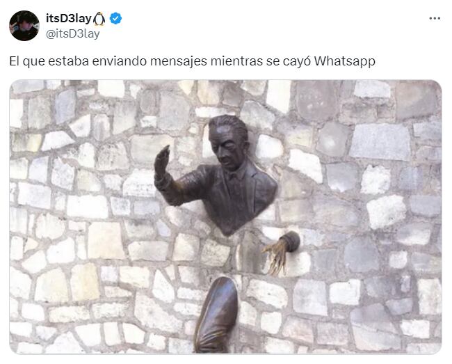 Se cayó Whatsapp y estallaron los memes - X