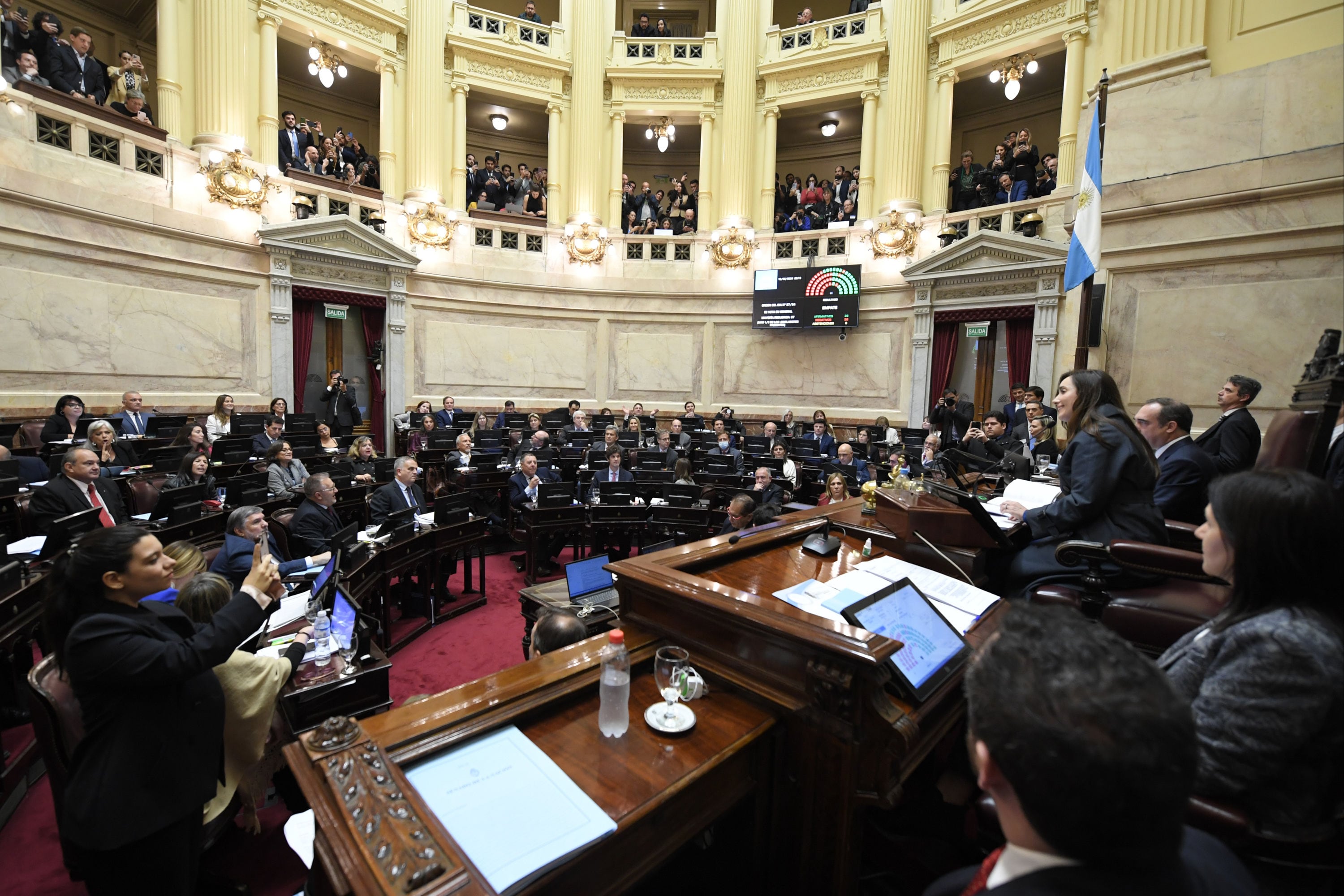 Senado de la Nación. Foto: NA