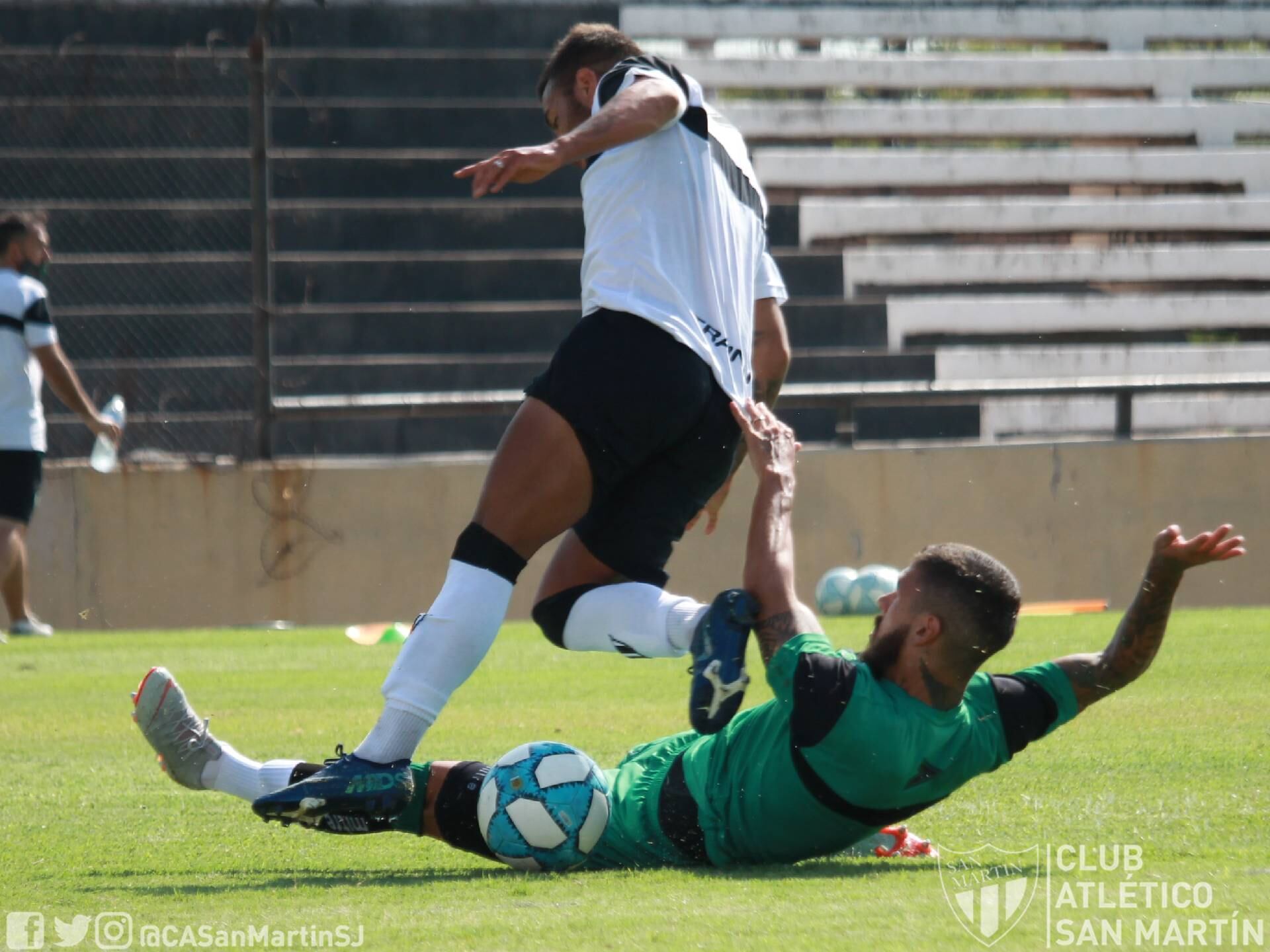 Gimnasia y Esgrima continúa a todo ritmo su preparación para la Primera Nacional. / @CASanMartinSJ