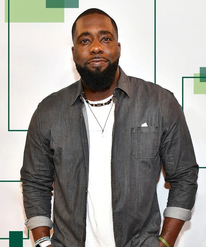 Brian Banks en el estreno de la película "Brian Banks, nunca es tarde" en 2018. Foto: Web