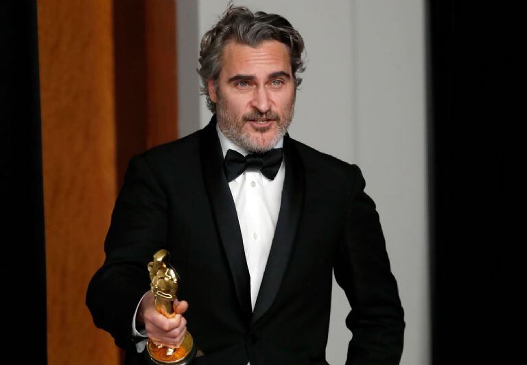 El polémico discurso de Joaquin Phoenix en los Premios Oscar. / Gentileza