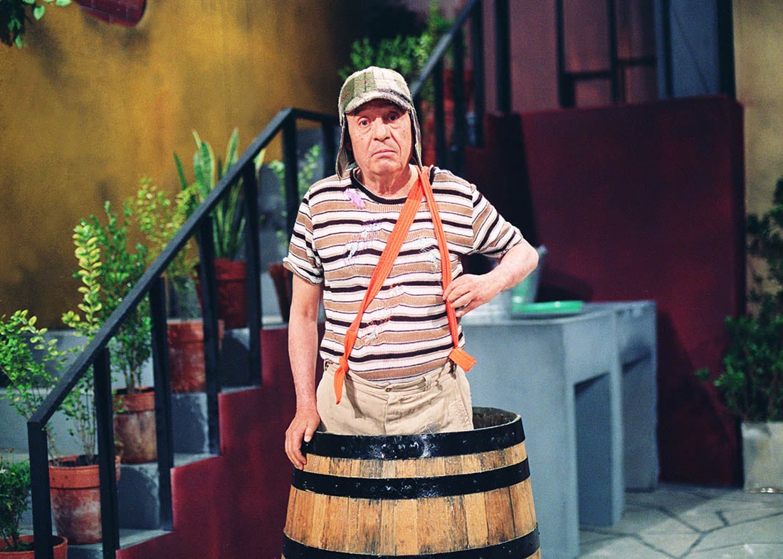 El Chavo no vivía en el barril, sino en el departamento número 8 