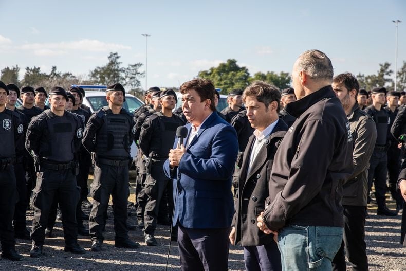 Axel Kicillof y Fernando Espinoza.