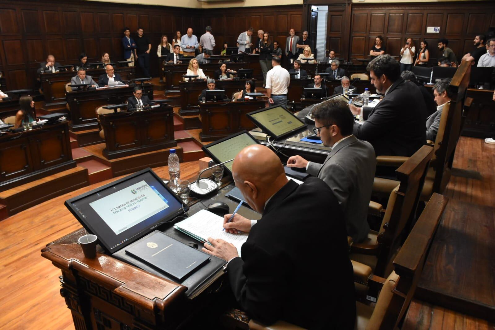 El Senado le dio sanción definitiva al Presupuesto 2025. Foto: Prensa Senado