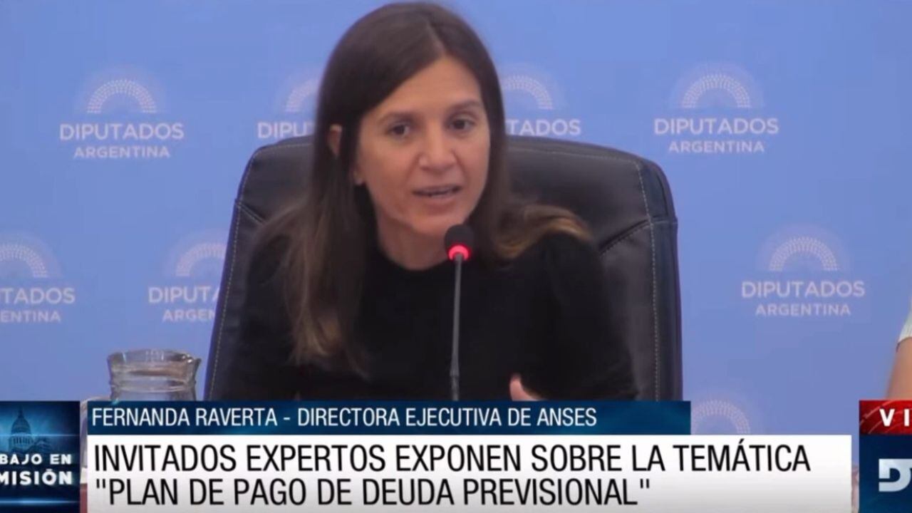 Fernanda Raverta, titular de Anses durante el gobierno de Alberto Fernández. 