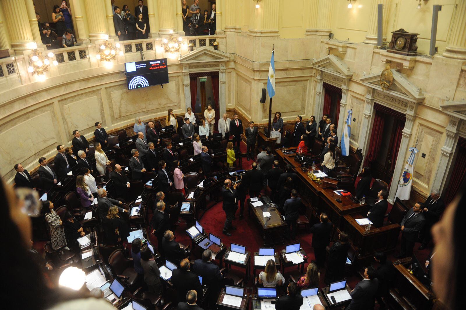 El DNU es el último punto del temario de la sesión (Foto: Federico López Claro)