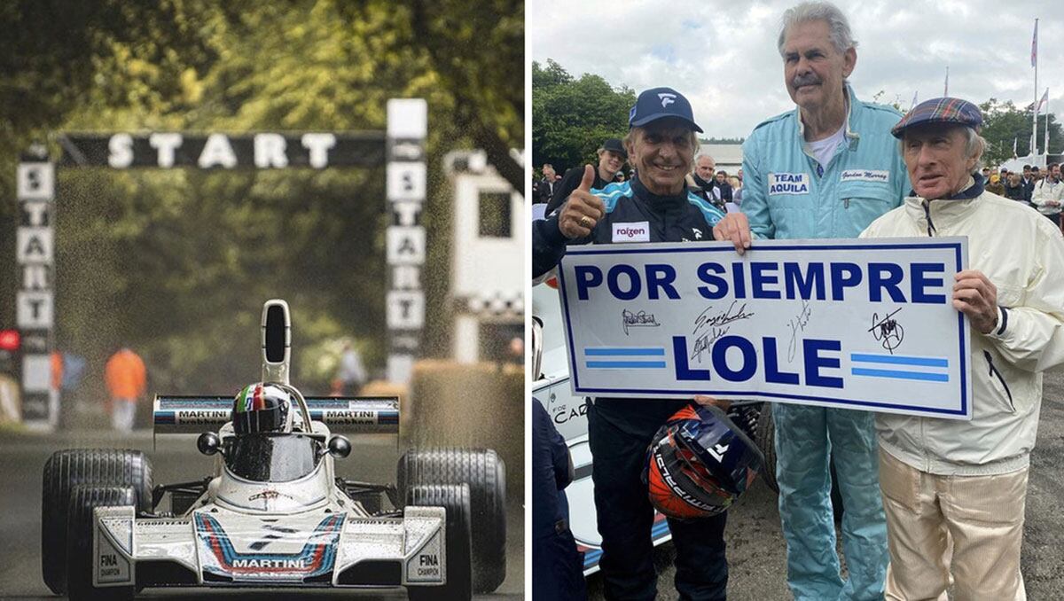 Carlos Rutemann fue recordado en Goodwood