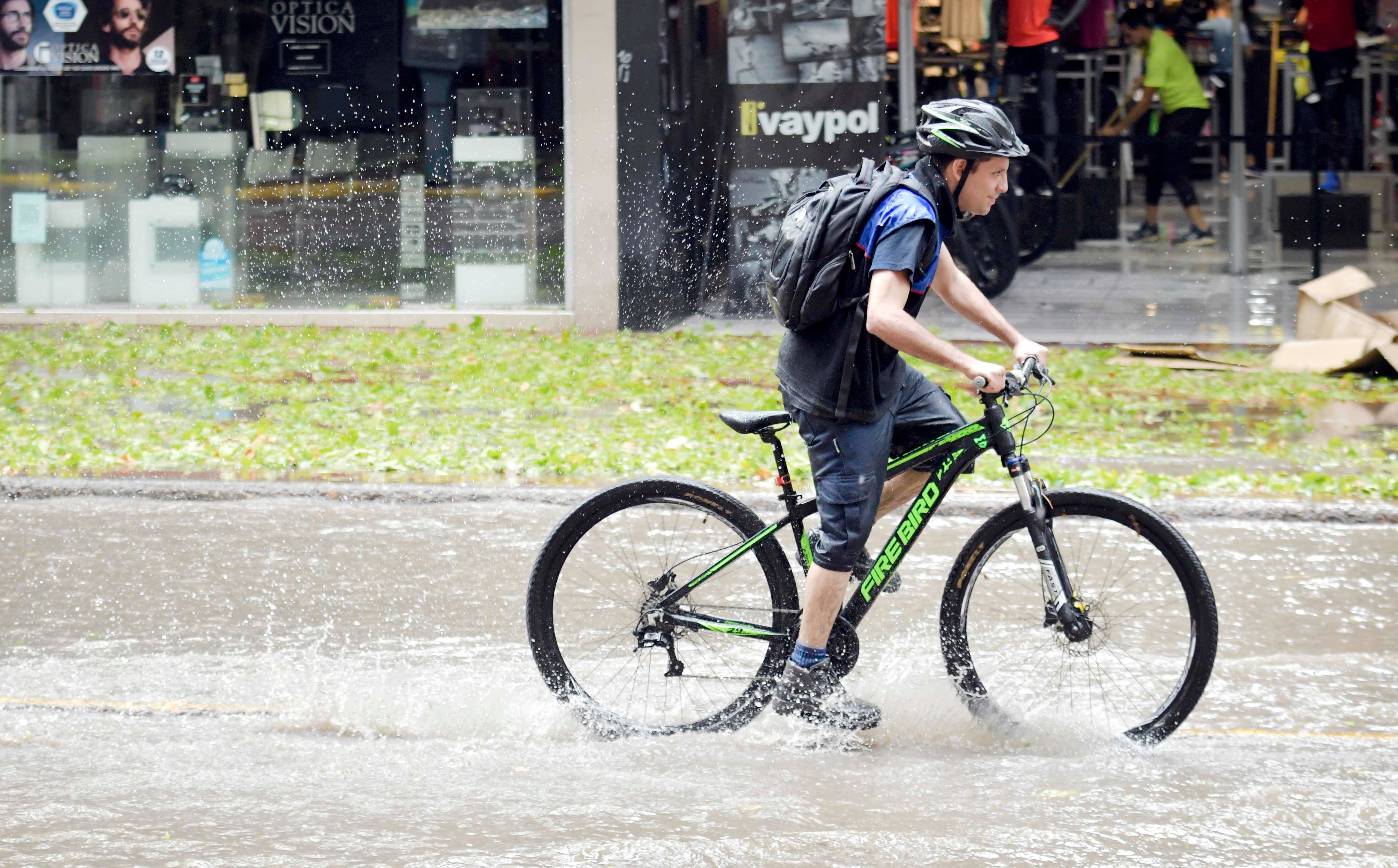 Granizada en Mendoza.Foto. Orlando Pelichotti / Los Andes