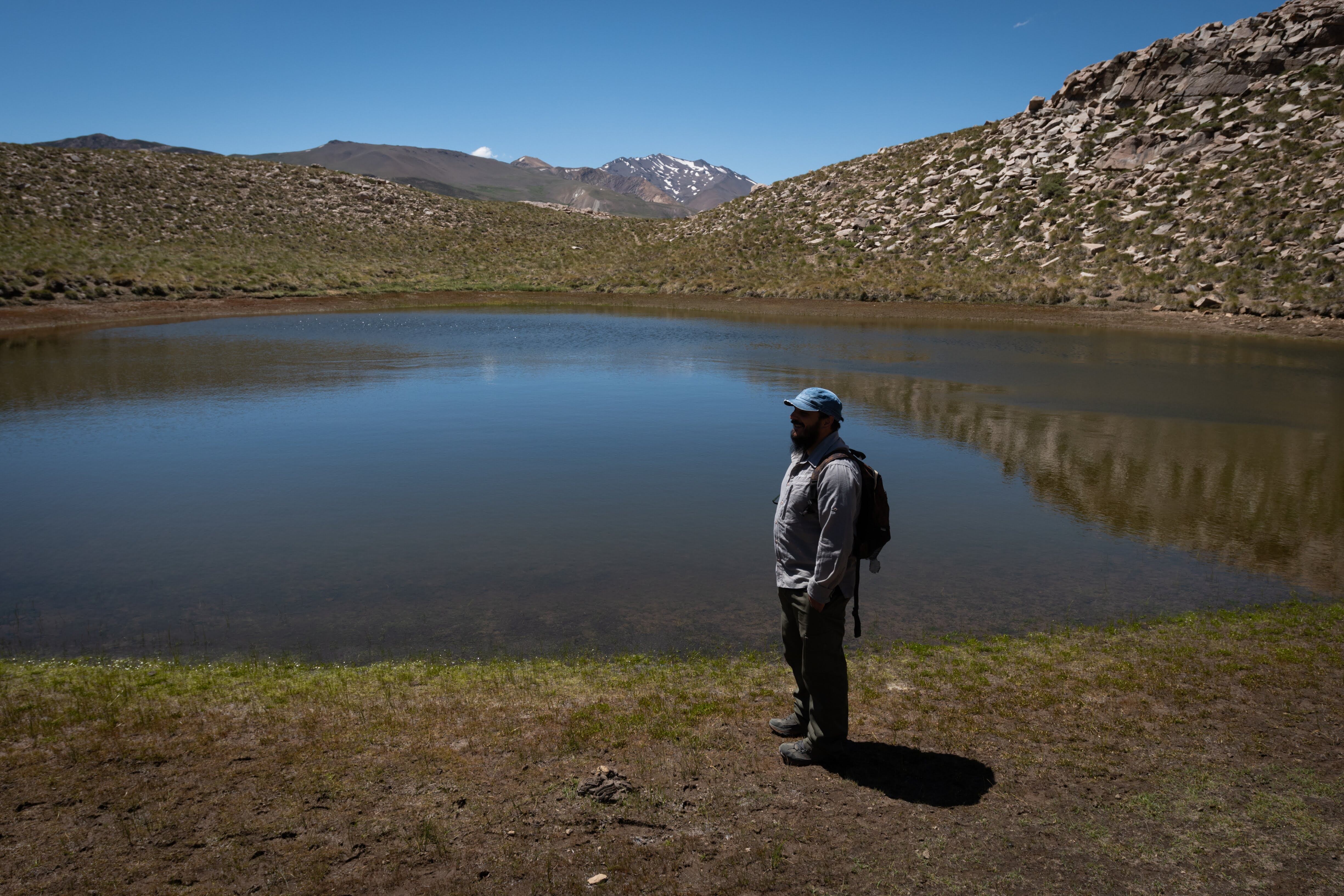 Valle Hermoso se encuentra en plena cordillera central a 2300 metros sobre el nivel del mar.