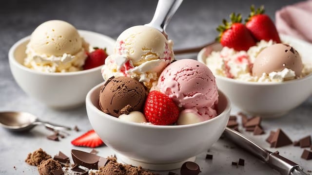 Esta es la preparación de un rico helado para combatir el verano