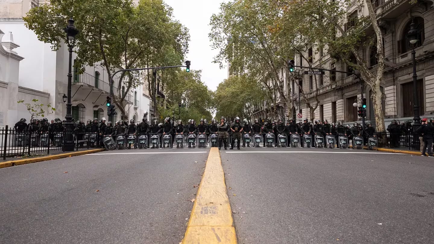 Marcha de la CGT por el Día del Trabajador - Foto TN