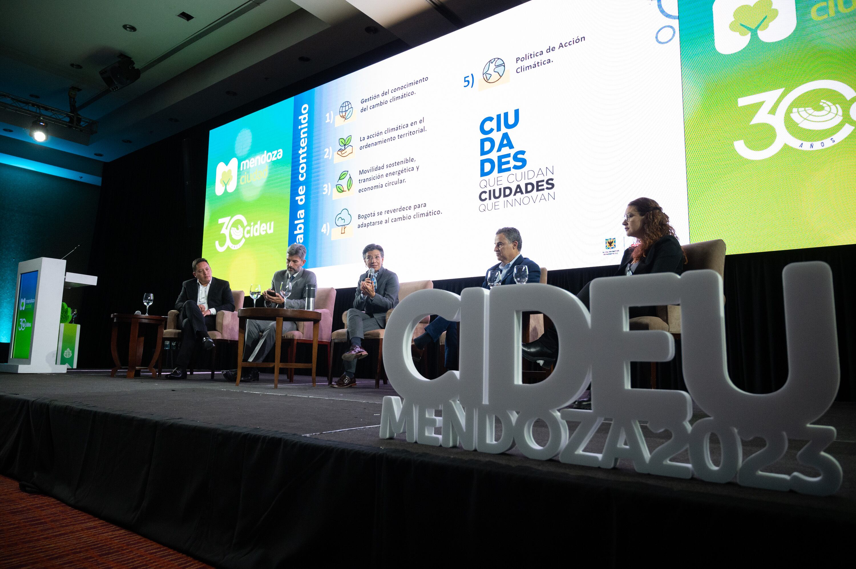 CIDEU: la Ciudad se posicionó como líder en la lucha contra el cambio climático. Foto: