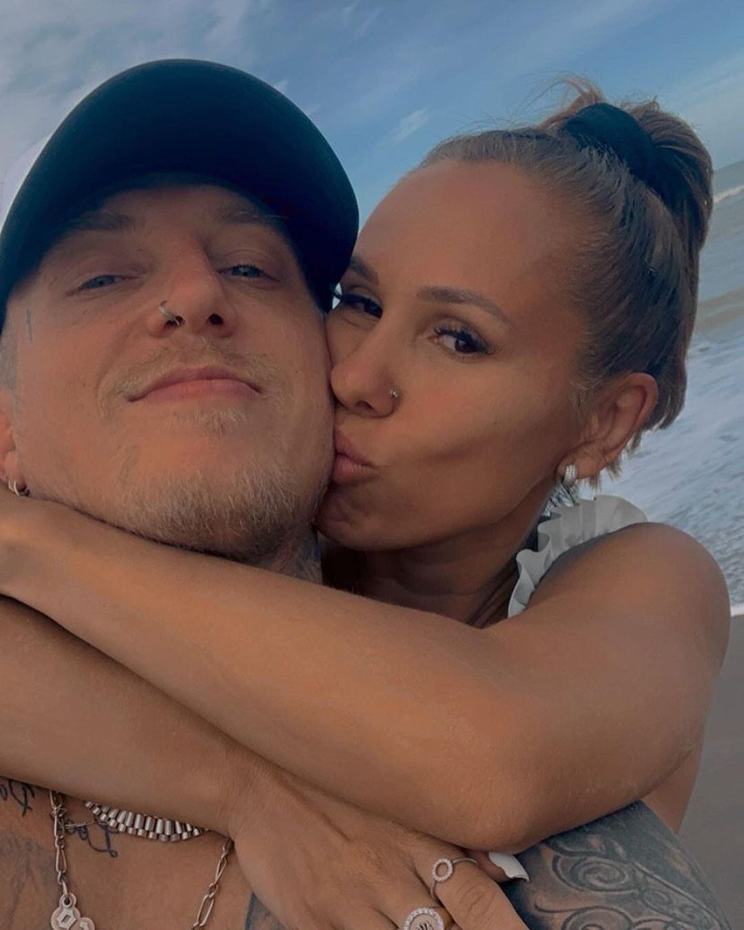 El Polaco y Barby Silenzi, juntos y enamorados