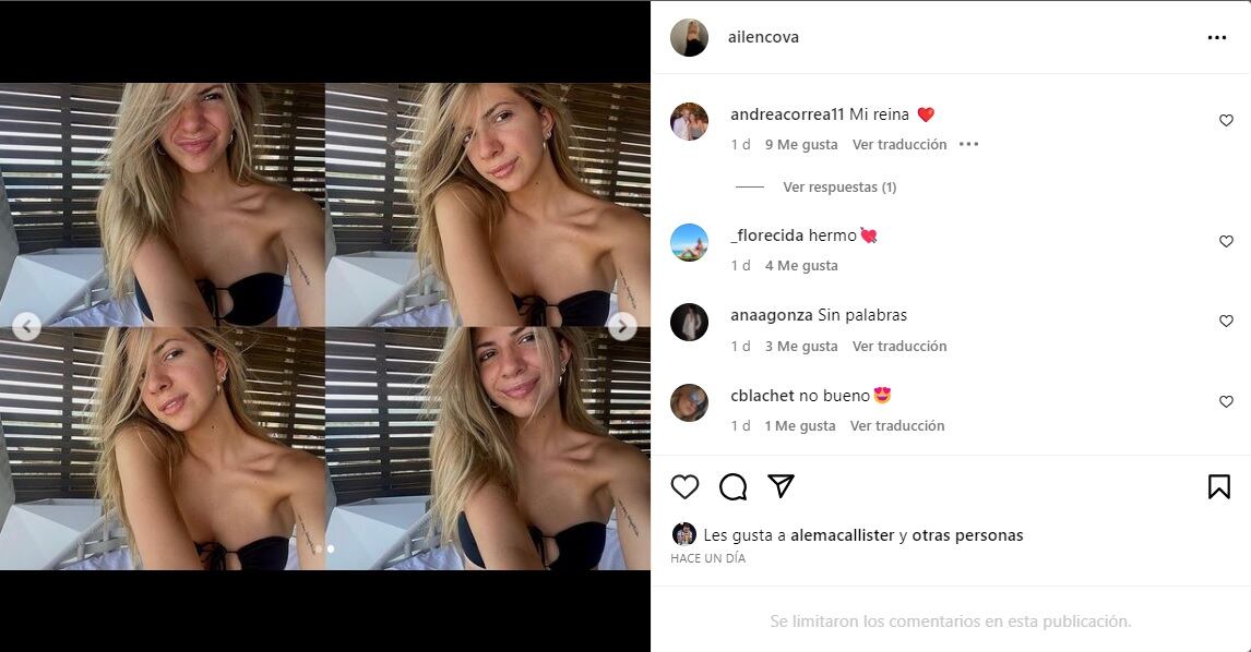 Alexis Mac Allister y su novia, Alién Cova, disfrutan de un viaje soñado.