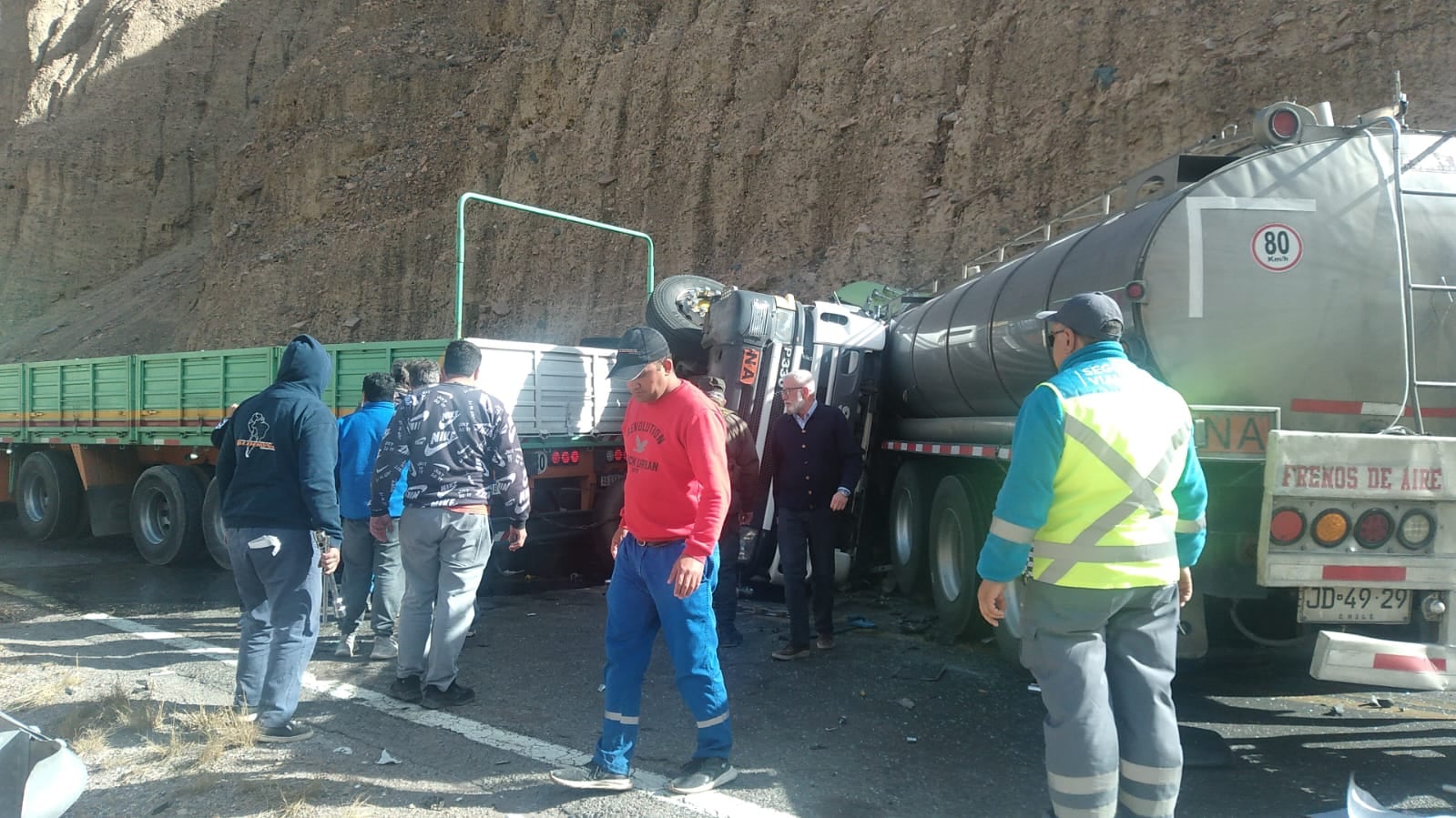 Accidente fatal en Alta Montaña.