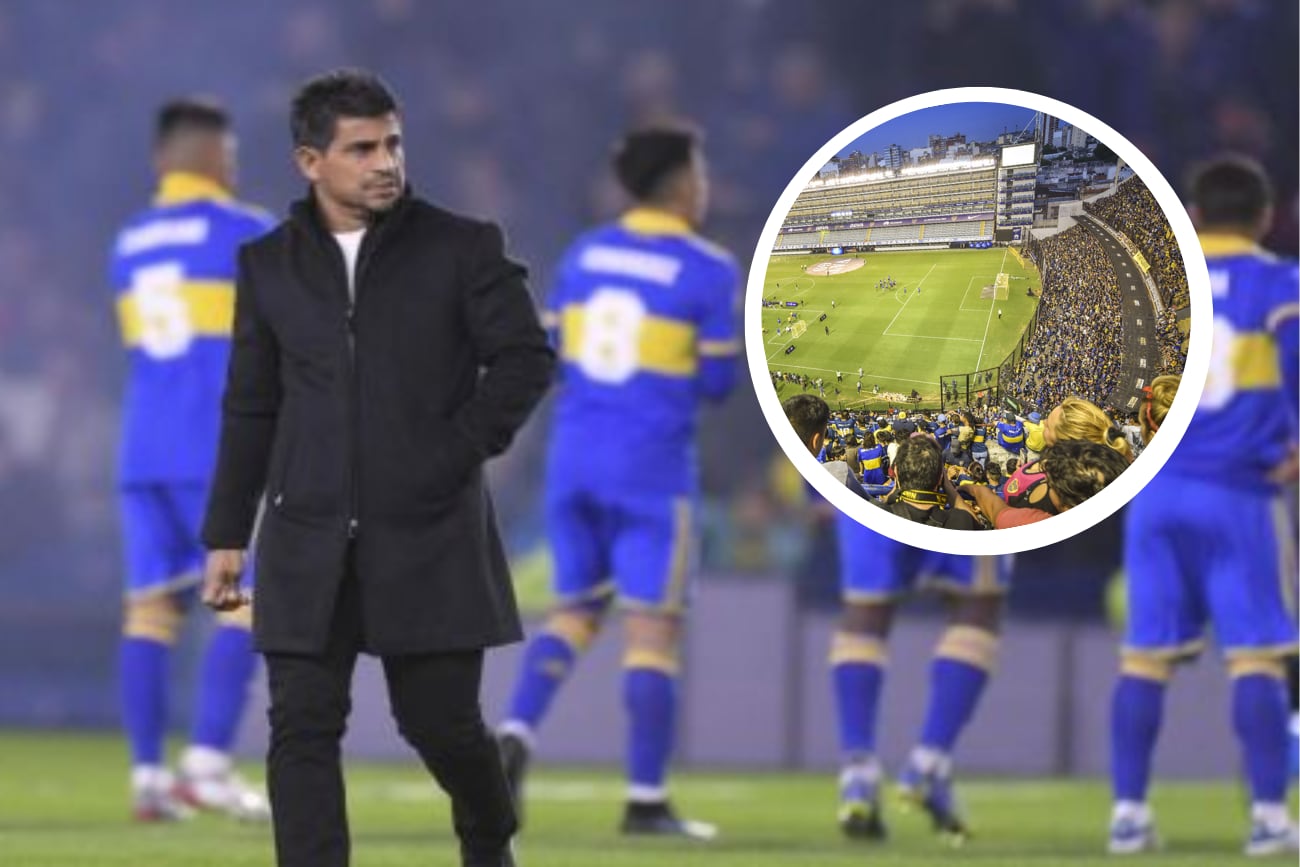 Hugo Ibarra dirigirá su primer superclásico en La Bombonera como DT de Boca. 