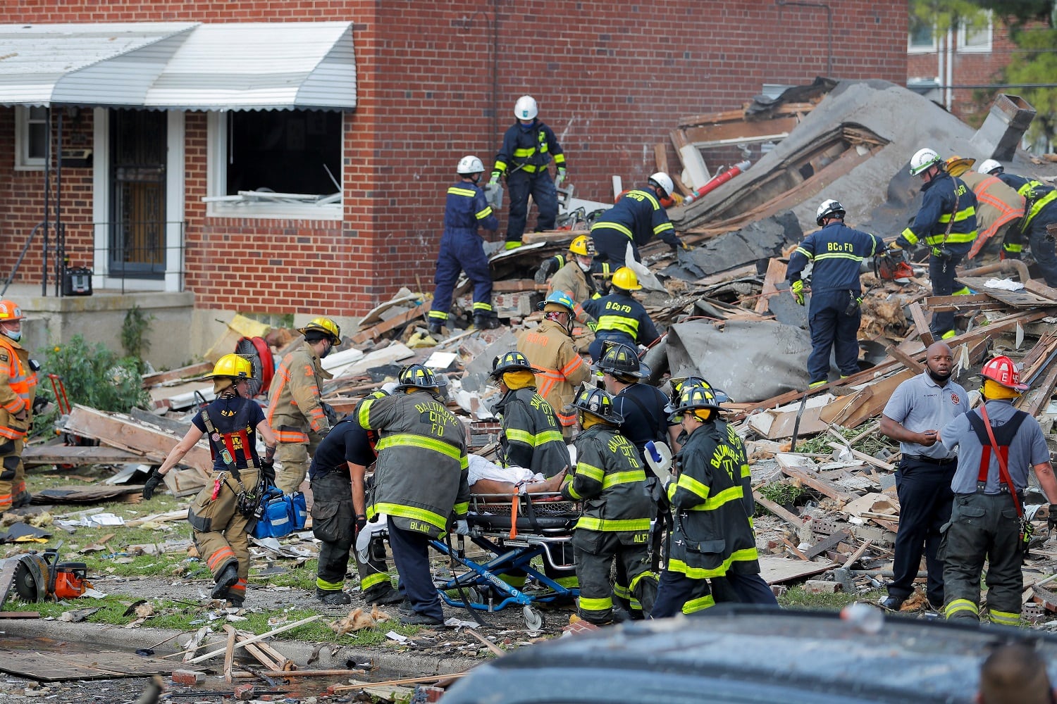 Explosión en Baltimore - 