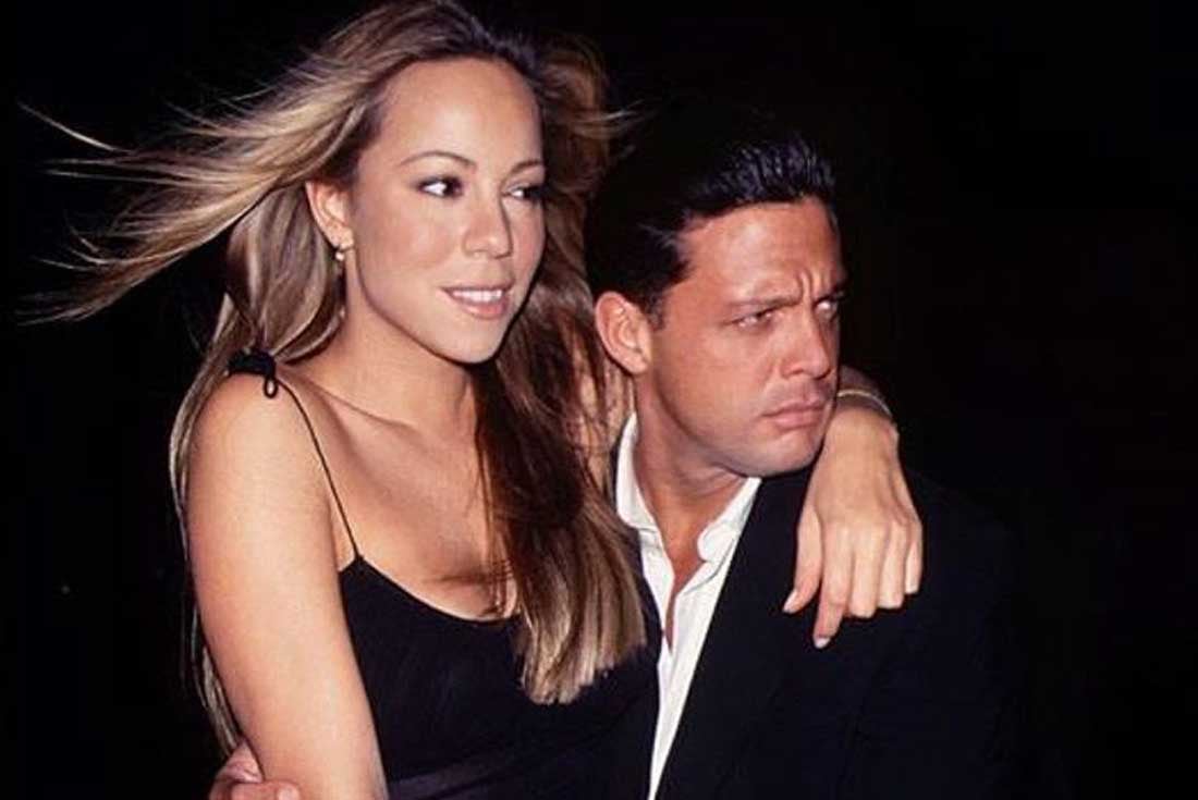 Luis Miguel y Mariah Carey estuvieron 3 años juntos y el romance fue por demás mediático. Foto: AP.