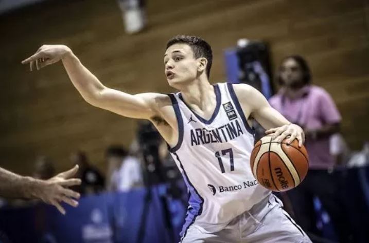 El 'Chiri' Reyes en la Selección Argentina.