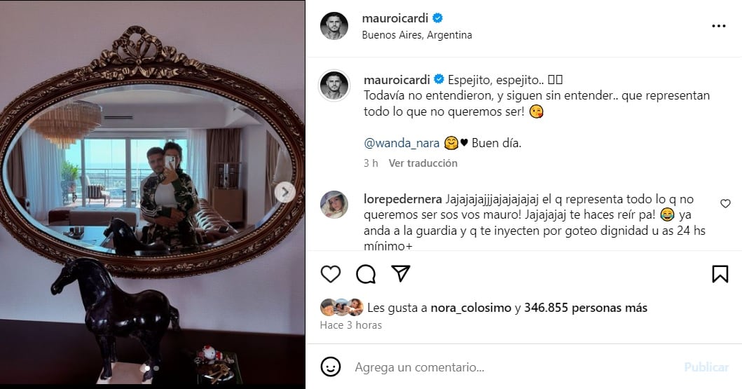 La novela de Wanda Nara, Mauro Icardi y L-Gante no termina.