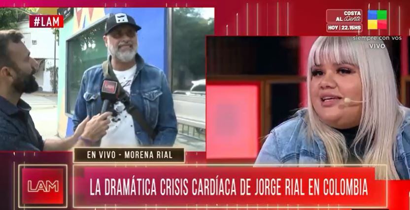 Morena Rial habló sobre la relación de su padre.