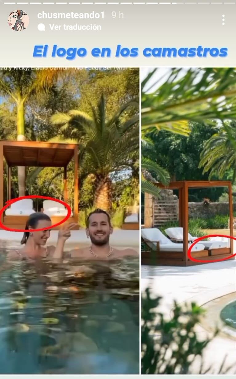 La evidencia que prueba el hotel en donde están