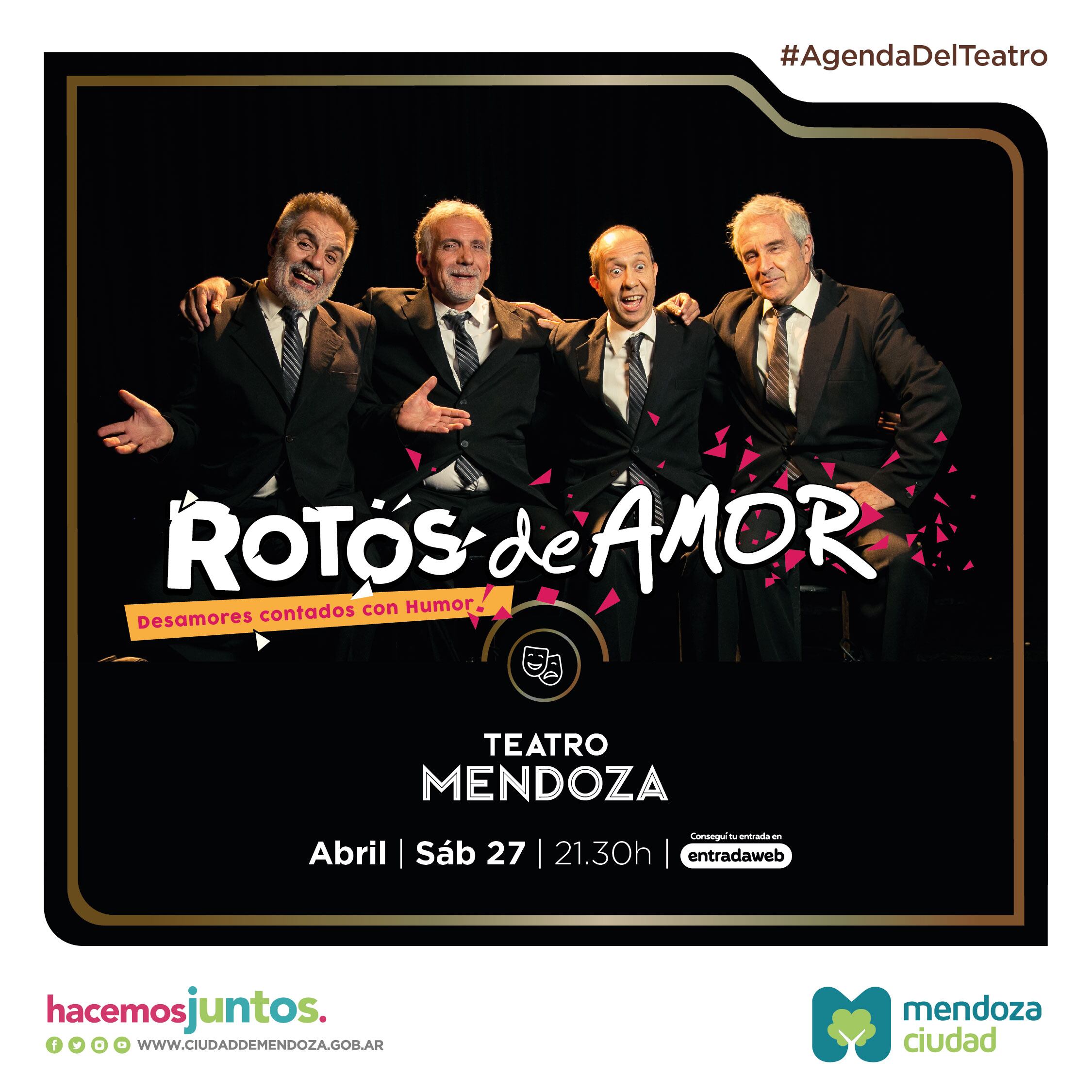 Abril en teatro Mendoza