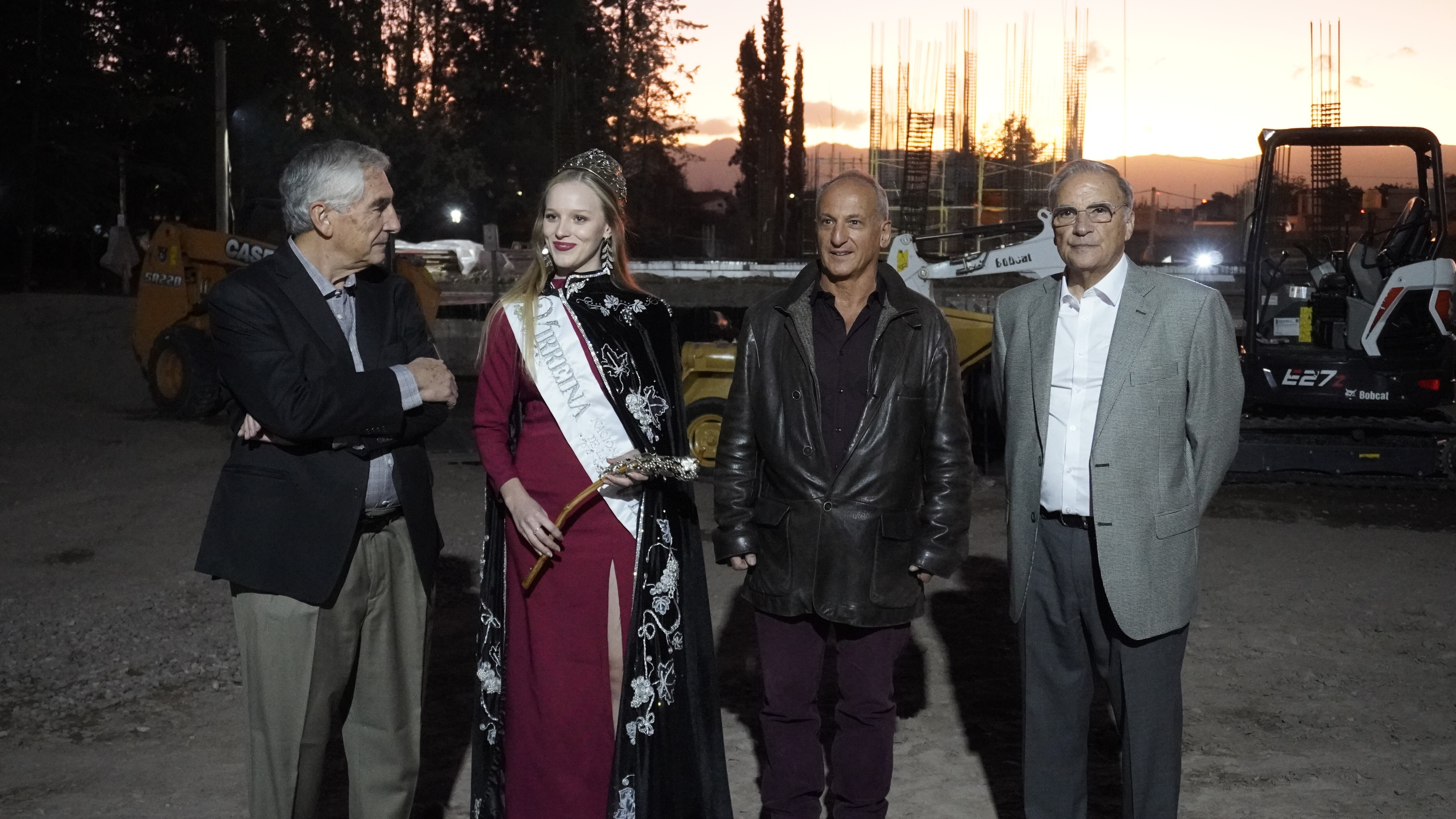 Luis Robbio, Giuliana Pilot, Carlos Regolini y Hugo Pincolini.