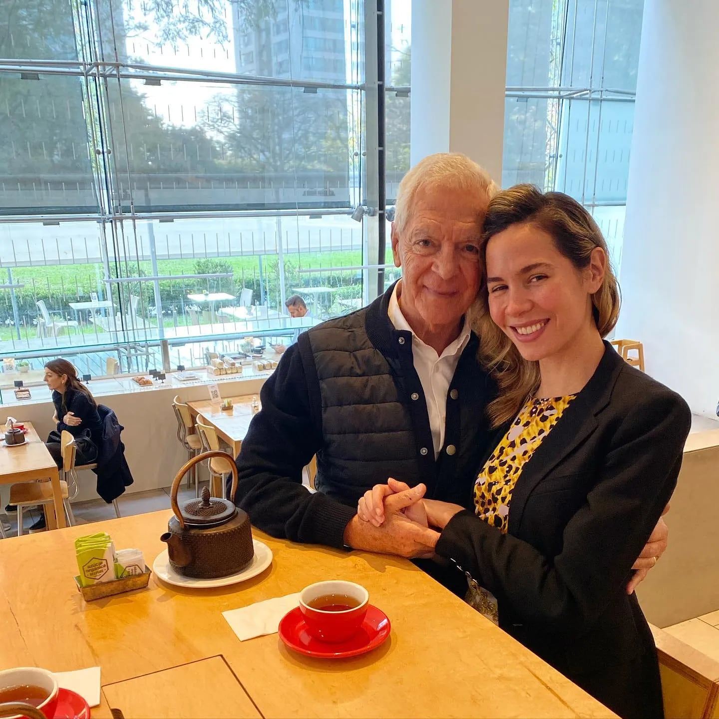 Elina y Eduardo Costantini festejan tres años del día que se conocieron.