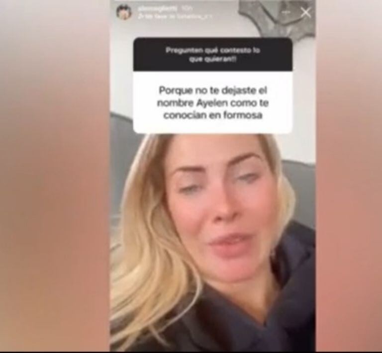 Alejandra Maglietti confesó su verdadero nombre