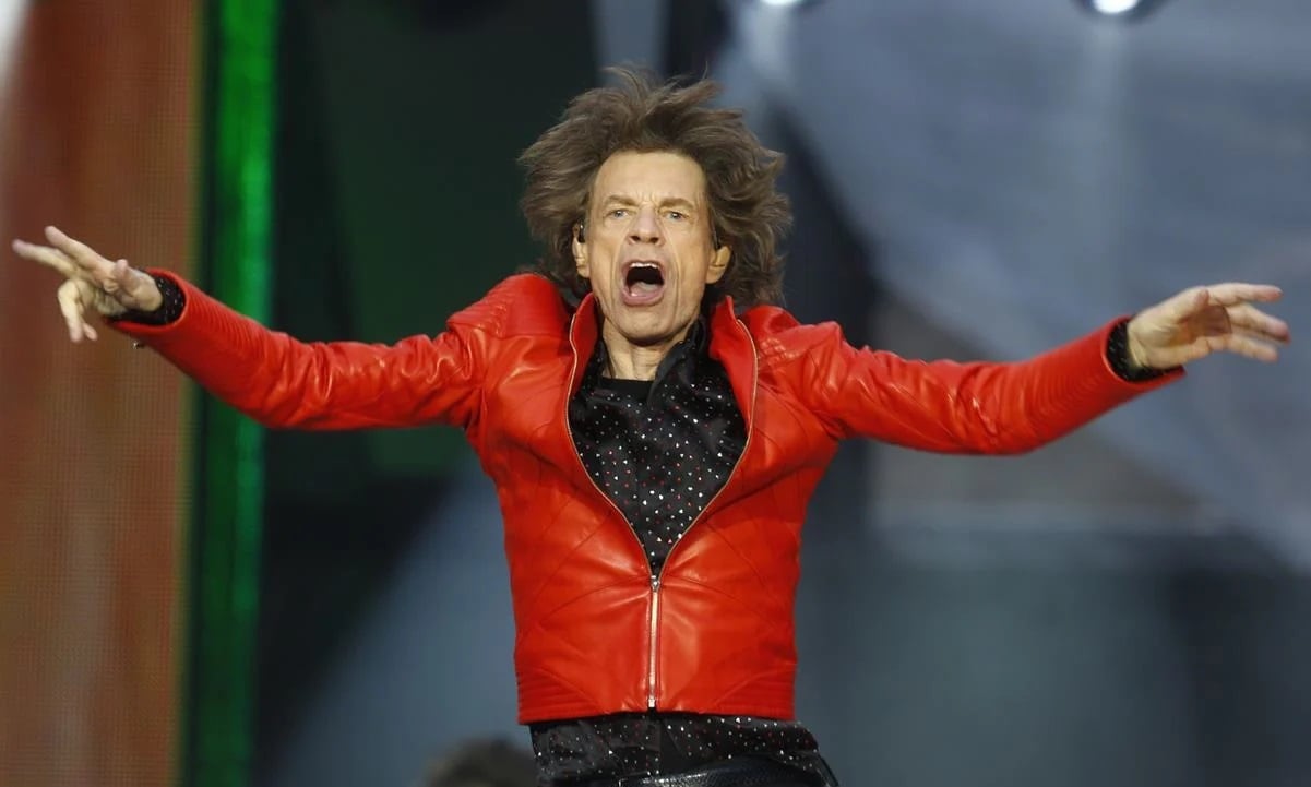 Mick Jagger copó las redes con su bailecito pre gira por Estados Unidos.