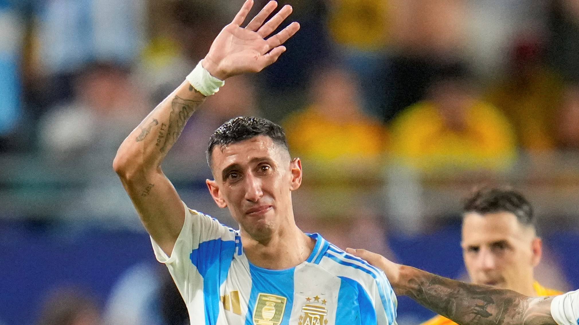 Ángel Di María se retiró de la selección argentina de fútbol tras la final de la Copa América de Estados Unidos 2024.