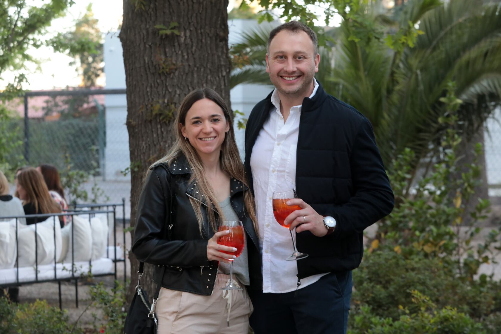 María Candela Rodríguez y Marcelo Fernández