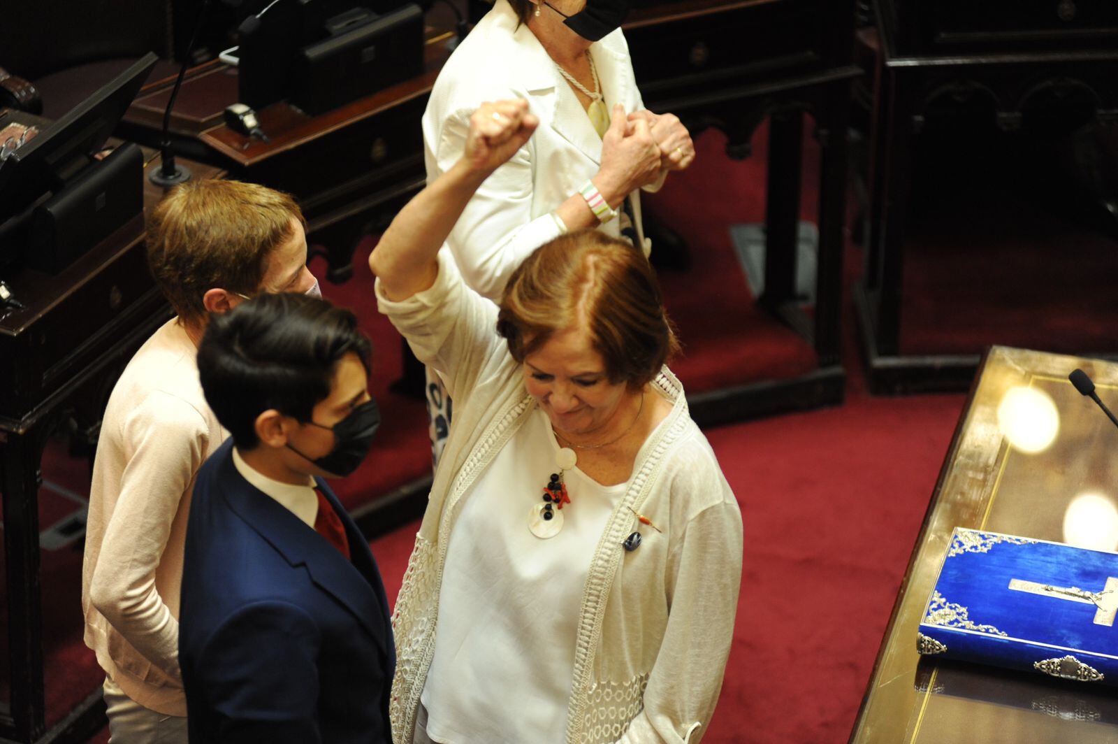 Alejandra Vigo de Hacemos por Córdoba, asumió como Senadora.