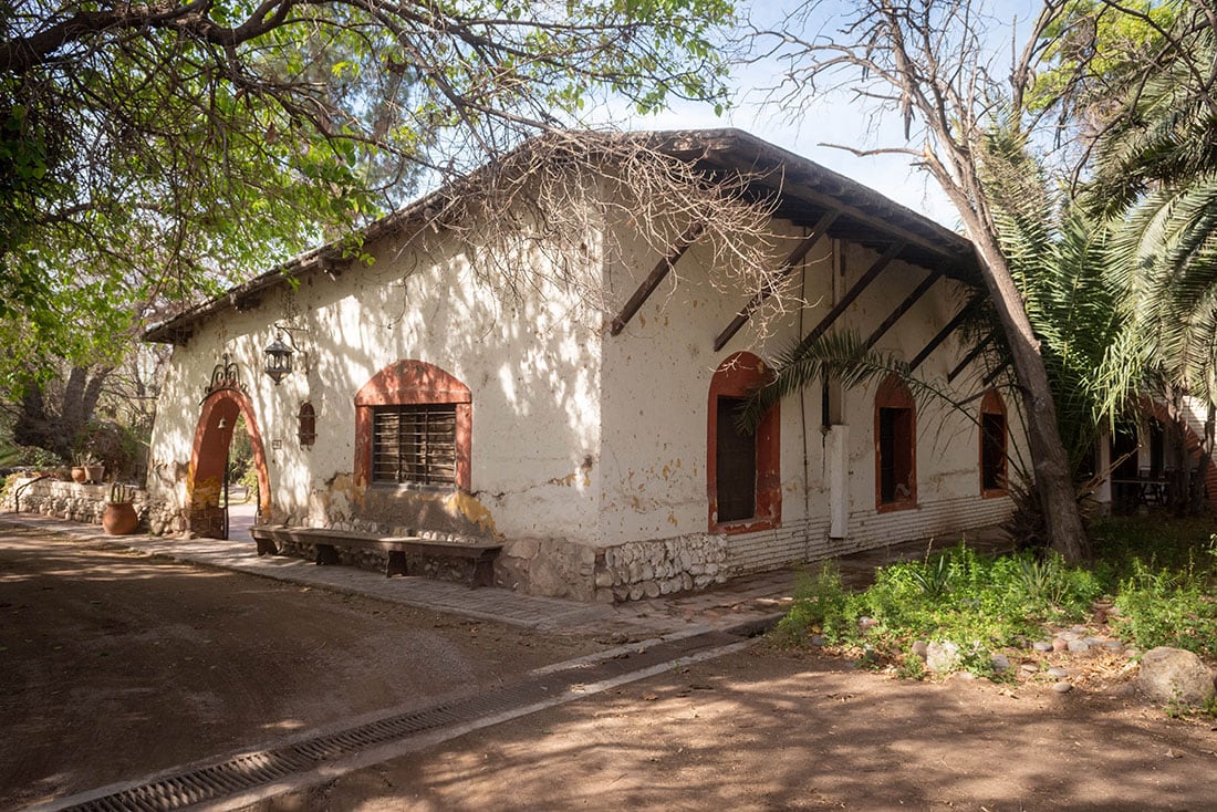 San Francisco del Monte, lugar compartido por Guaymallén y Godoy Cruz. La imagen muestra una casona construida en 1820, que sobrevivió al terremoto.