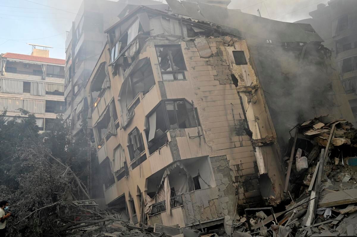 Ataques de Israel a zonas vinculadas con Hezbolá en Dahieh, Beirut (Líbano) / EFE