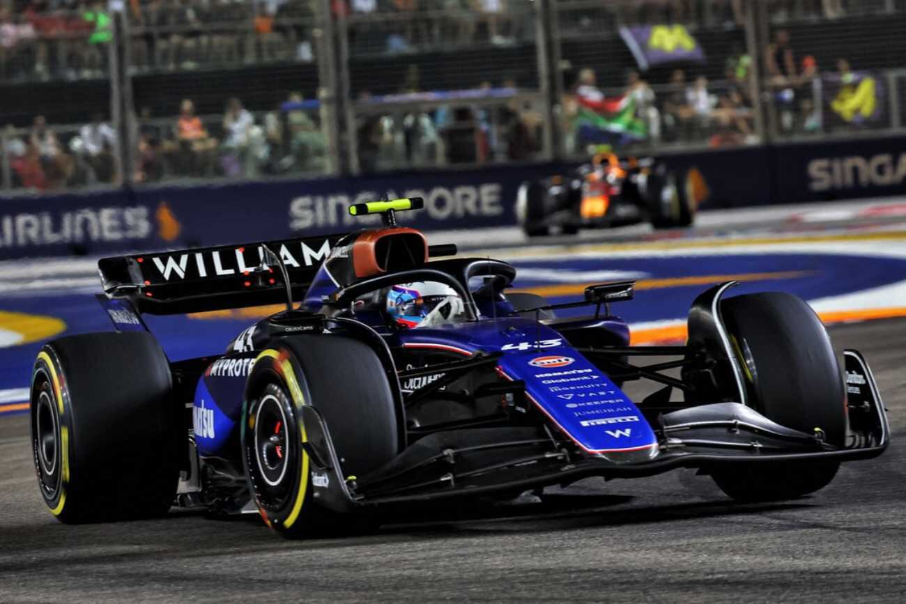 Franco Colapinto rindió de la mejor manera en sus tres primeras carreras con Williams. Ahora, un receso, pero con mucho trabajo. (Williams Racing)