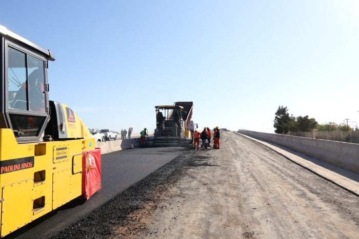 Obras ruta 82 Panamericana