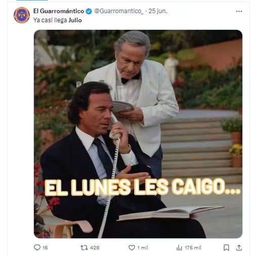 Ya son virales los memes por la llegada del mes de julio.