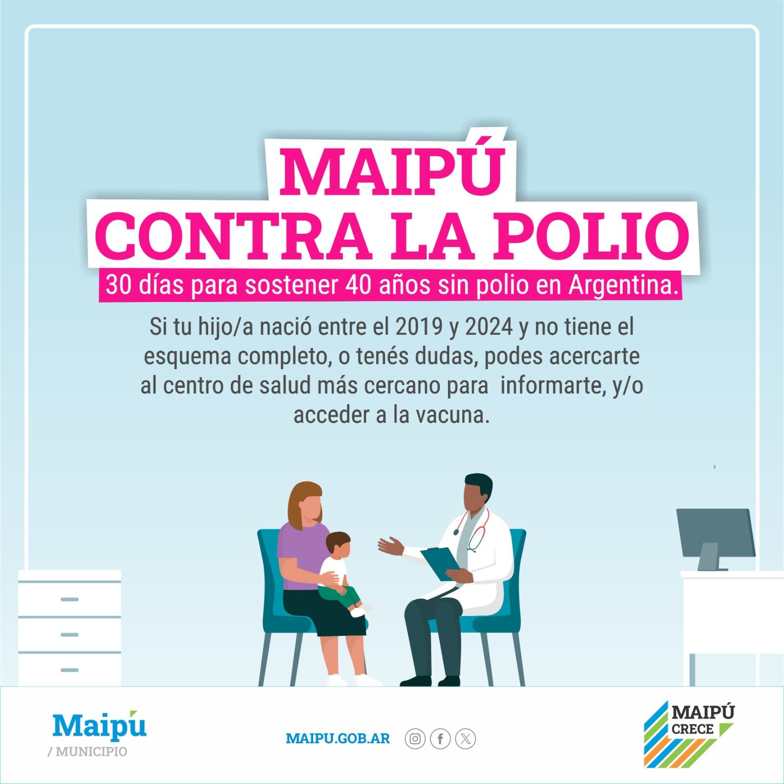 Maipú contra la Polio