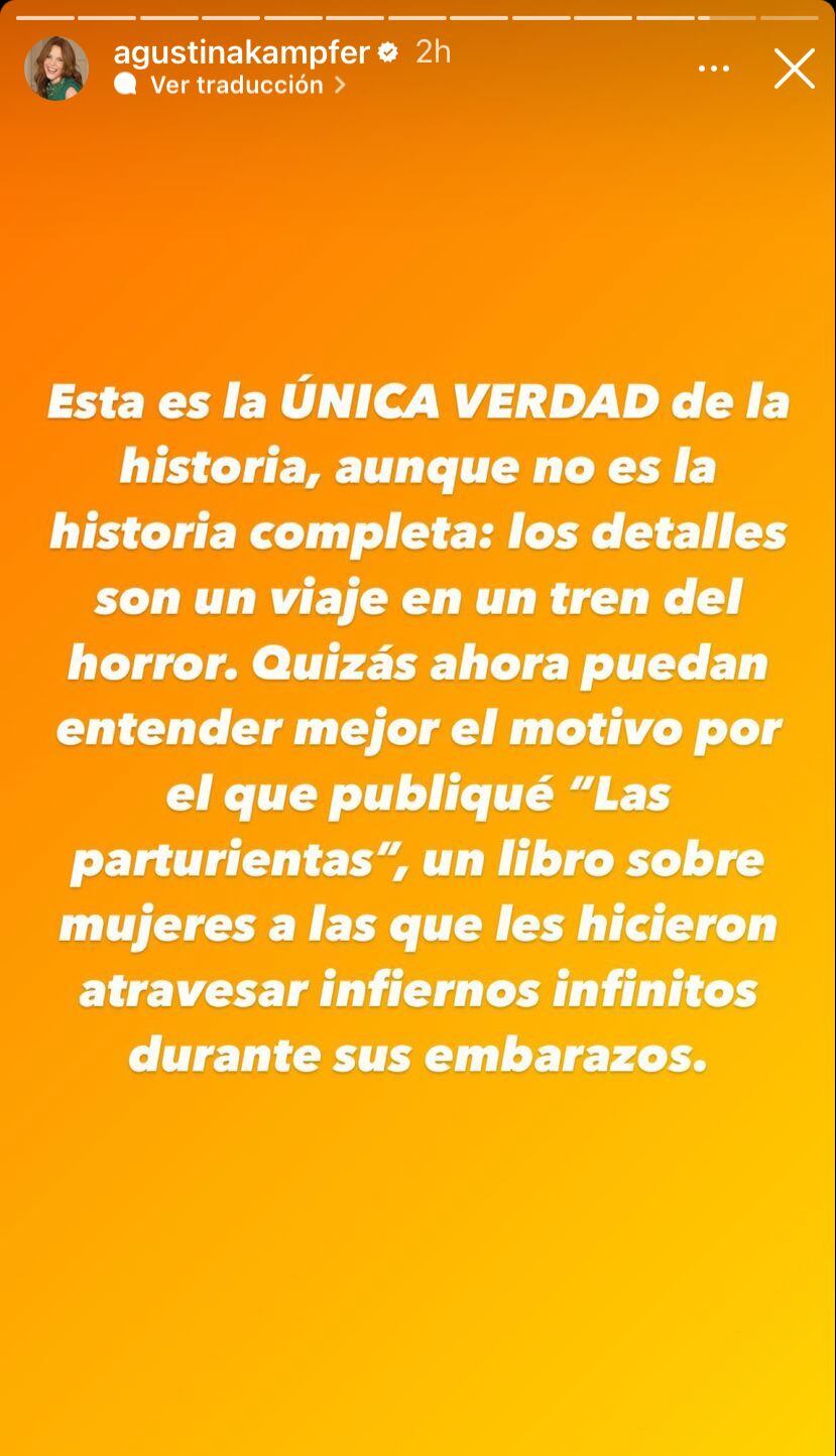 Agustina Kämpfer apuntó contra Morena Rial.