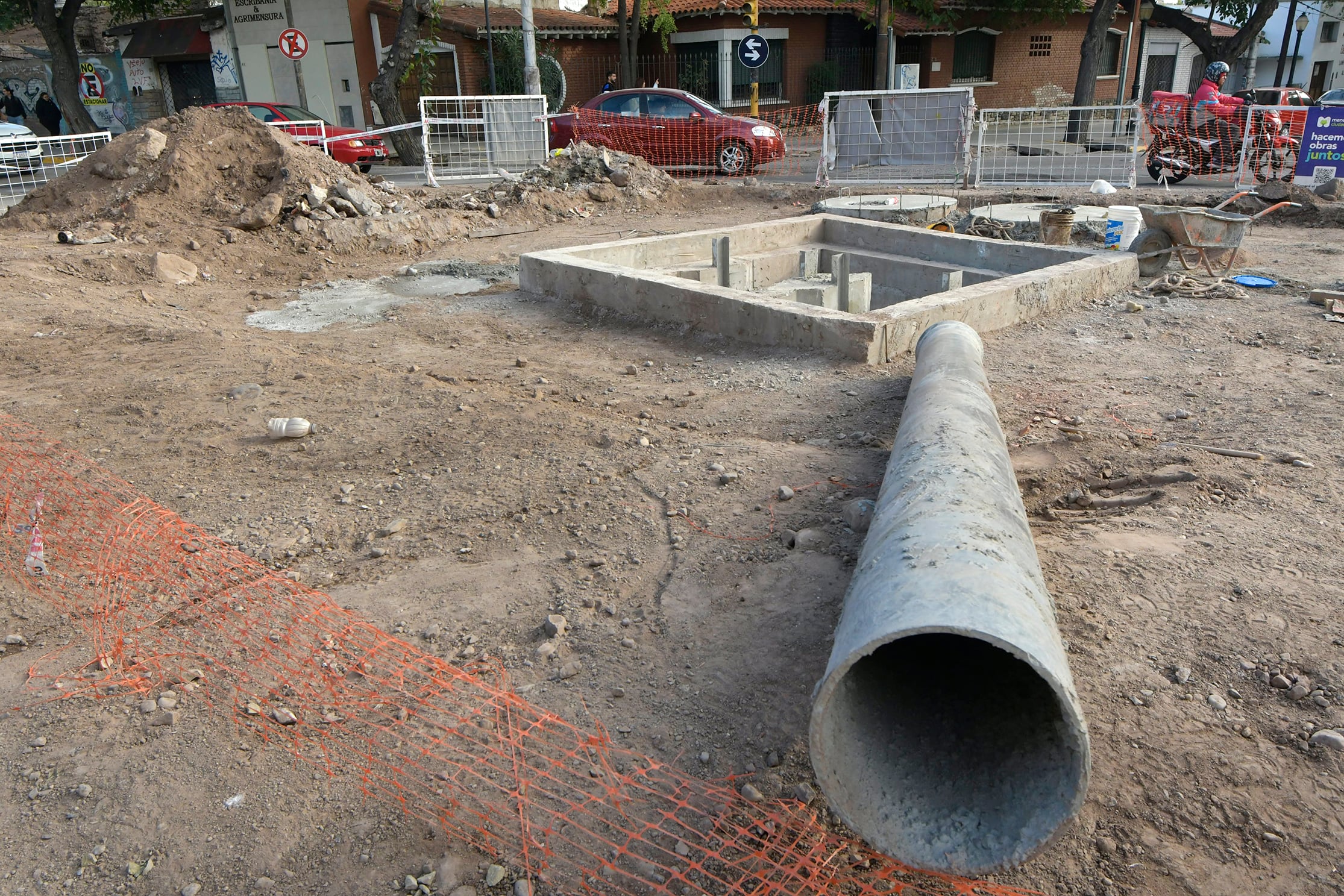 Obras y remodelación en calles San Juan y Morón de Ciudad
Foto: Orlando Pelichotti