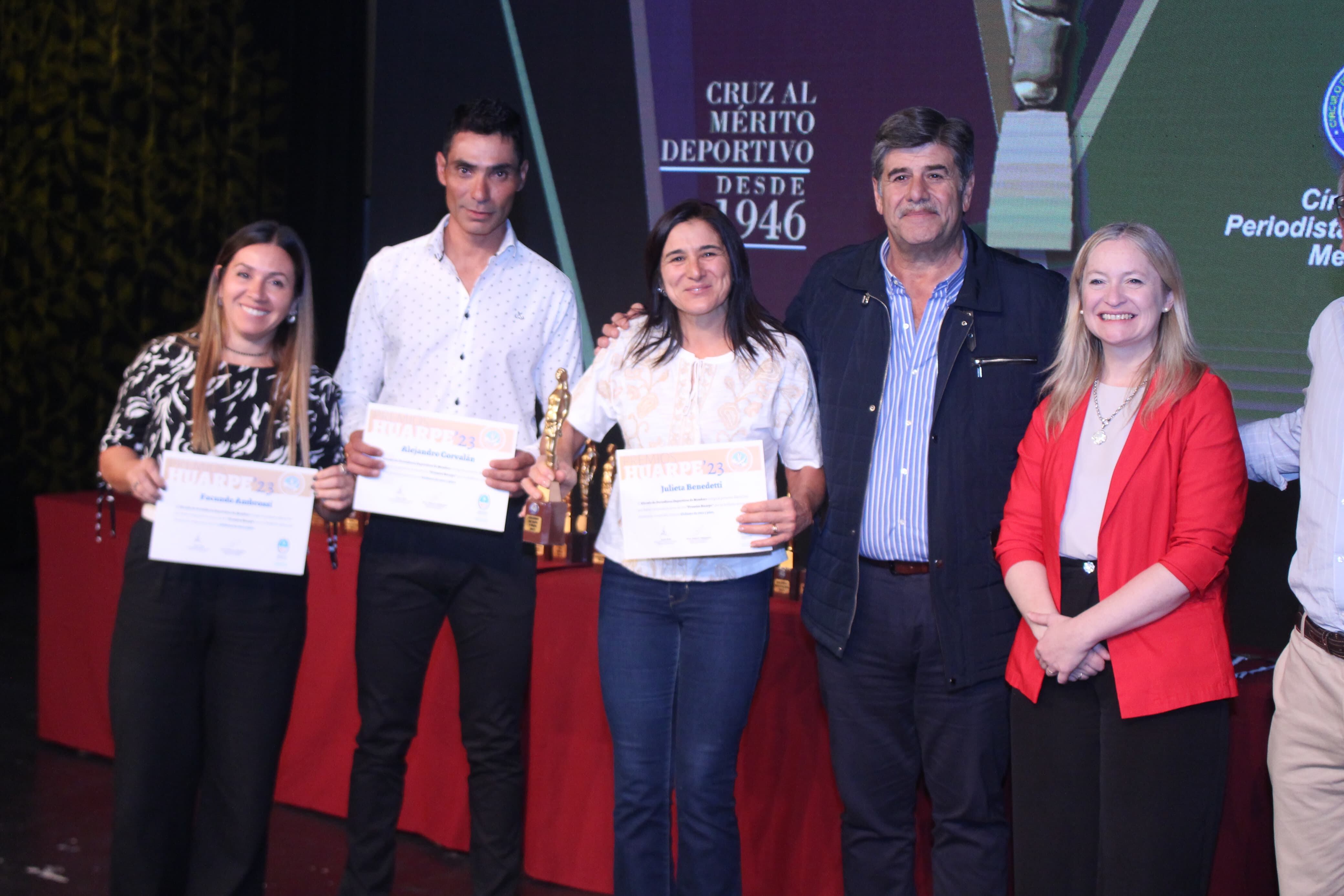 Entrega de Premios Huarpe 2023. / Gentileza.