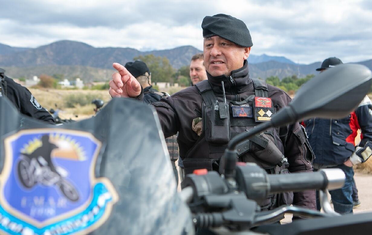 El comisario Ángel Terrero, jefe de la UMAR. | Foto: Ministerio de Seguridad y Justicia