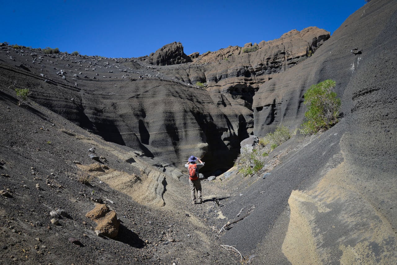 Al pie del volcán inicia la travesía, que puede hacerse caminando o a caballo. | Foto: prensa Municipalidad de Malargüe