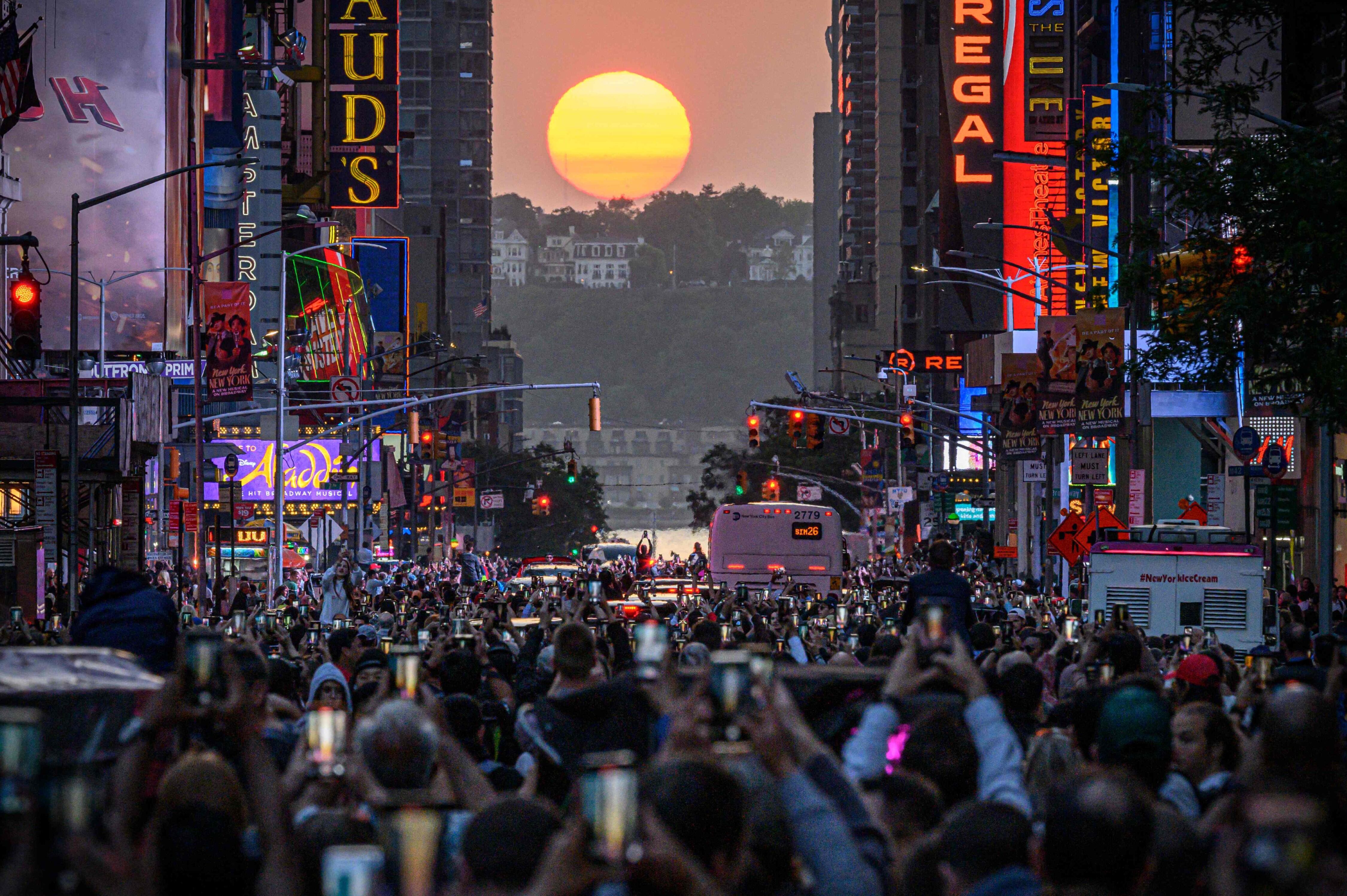 Manhattanhenge en 2023