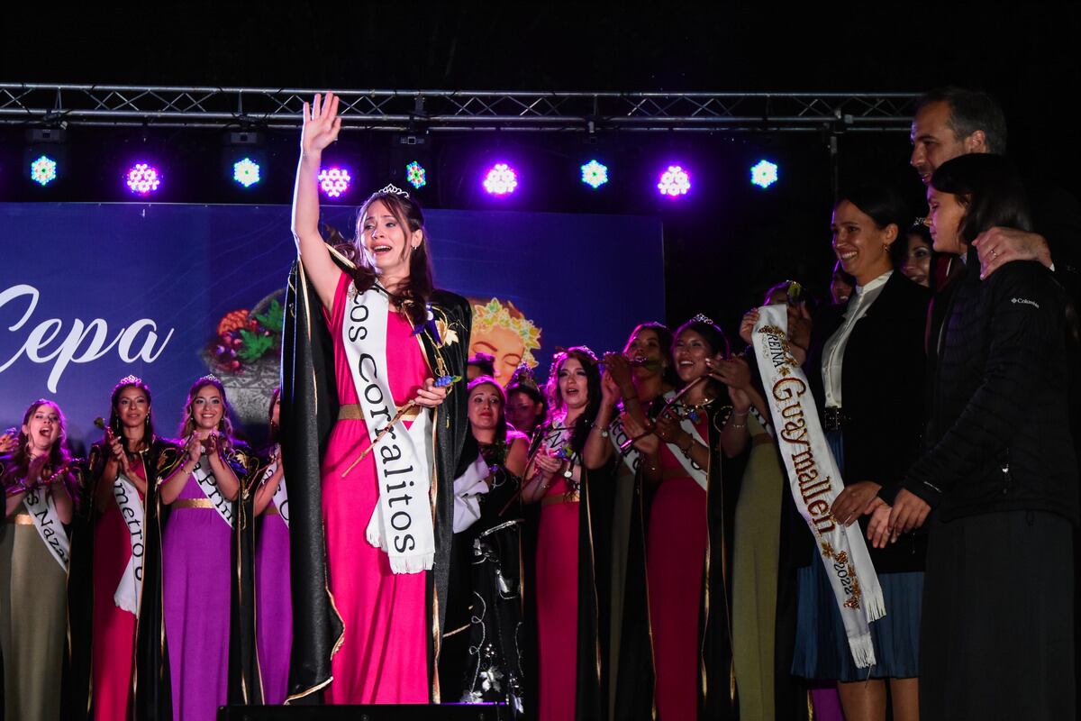 Vendimia: Guaymallén eligió a Julieta Lonigro como su reina, sin el aval del municipio. foto: Mariana Villa / Los Andes